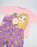 Disney Tangled Womens Pink Short Sleeve Long Leg Pyjama Set