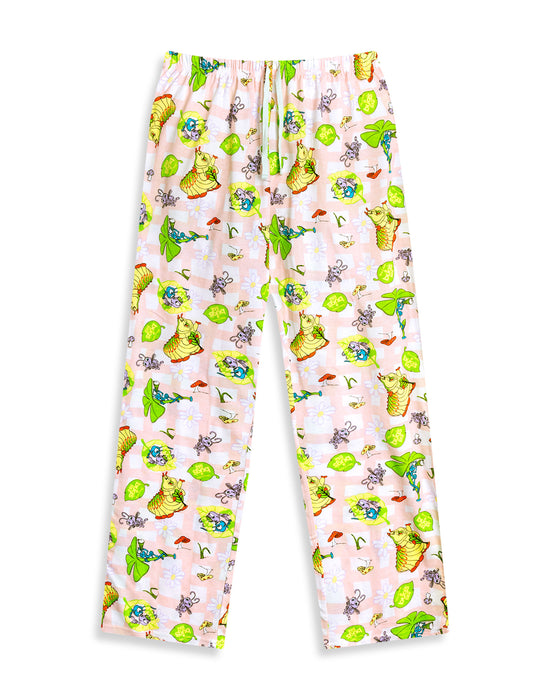 Disney Bugs Life Womens Blue Short Sleeve Long Leg Pyjama Set