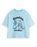 Sesame Street Cookie Monster Womens Blue Short Sleeve Long Leg Pyjama Set