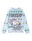 Peanuts Snoopy Womens Blue Christmas Jumper