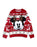 Disney Mickey Mouse Womens Red Christmas Jumper