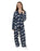 Peanuts Snoopy Womens Navy Long Sleeve Long Leg Pyjama Set