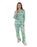 Wicked Character Womens Green Long Sleeve Long Leg Pyjama Set