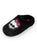 Monster High Character Womens Black Mule Slippers
