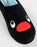 Pingu Character Womens Black Mule Slippers