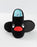 Pingu Character Womens Black Mule Slippers