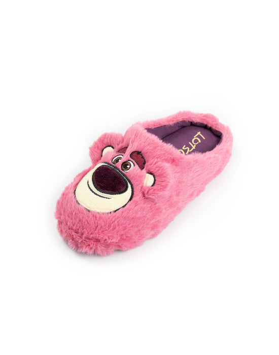 Disney Toy Story Lotso Womens Pink Mule Slippers