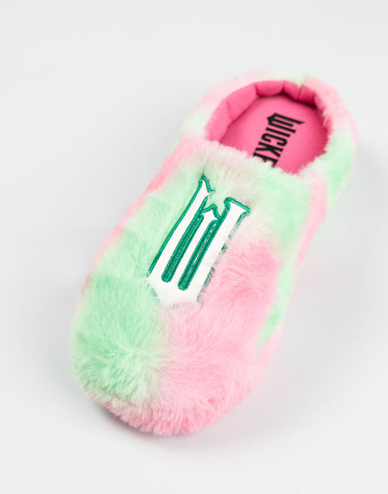 Wicked Logo Womens Multicoloured Mule Slippers