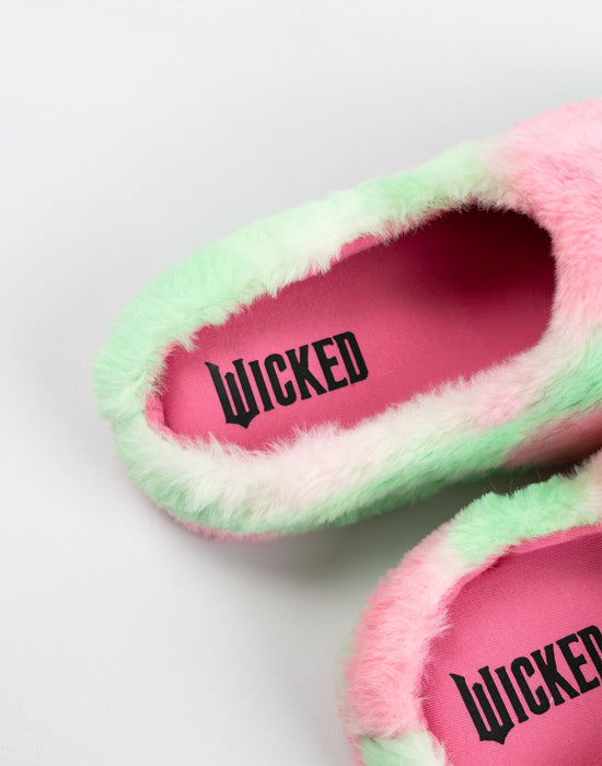 Wicked Logo Girls Multicoloured Mule Slippers