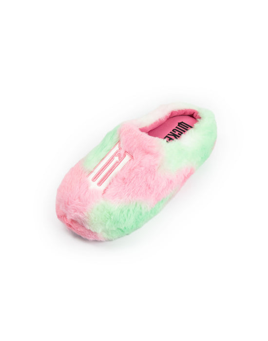 Wicked Logo Womens Multicoloured Mule Slippers