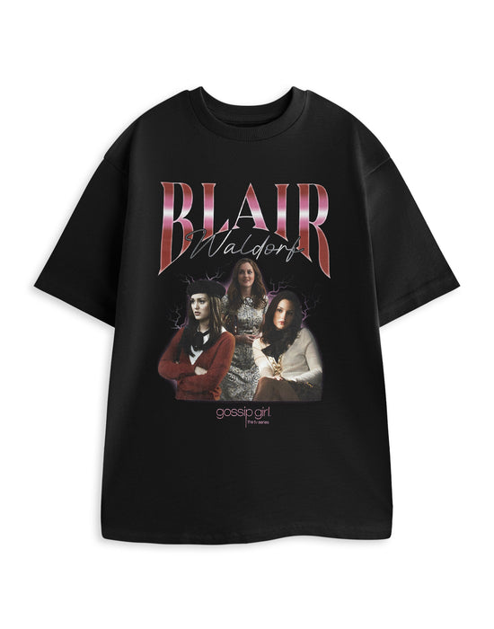 Gossip Girl Blair Womens Black Short Sleeved T-Shirt