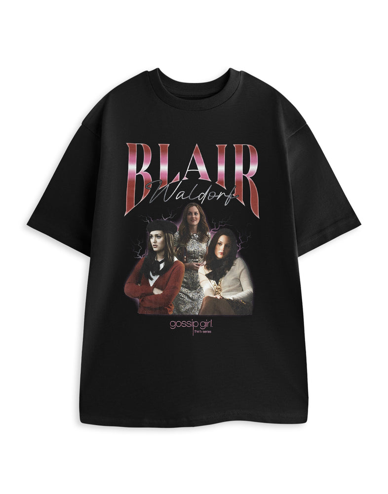 Gossip Girl Blair Womens Black Short Sleeved T-Shirt