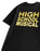 High School Musical Lights Tees Womens Black Short Sleeved T-Shirt
