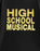 High School Musical Lights Tees Womens Black Short Sleeved T-Shirt