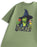 Wicked Elphaba Poppies Unisex Green Short Sleeved T-Shirt