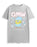 SpongeBob SquarePants On My Way Womens Grey Short Sleeved T-Shirt