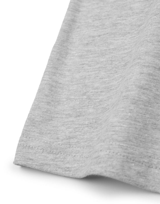 SpongeBob SquarePants On My Way Womens Grey Short Sleeved T-Shirt