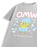 SpongeBob SquarePants On My Way Womens Grey Short Sleeved T-Shirt