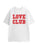 Love Club Unisex White Short Sleeved T-Shirt