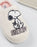 Peanuts Snoopy Womens white Mule Slippers