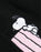 Peanuts Snoopy Womens Black Beanie Hat