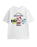 Hello Kitty & Friends And The Powerpuff Girls Super Cute Womens White Short Sleeved T-Shirt