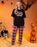 Show Me The Merch This Is My Halloween Costume Unisex Black Short Sleeve Long Leg Pyjama Set