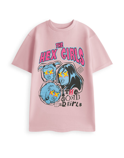 Scooby Doo The Hex Girls Womens Pink Short Sleeved T-Shirt