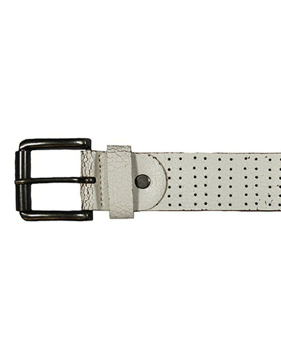 Mustard Wallets Mens White Belt