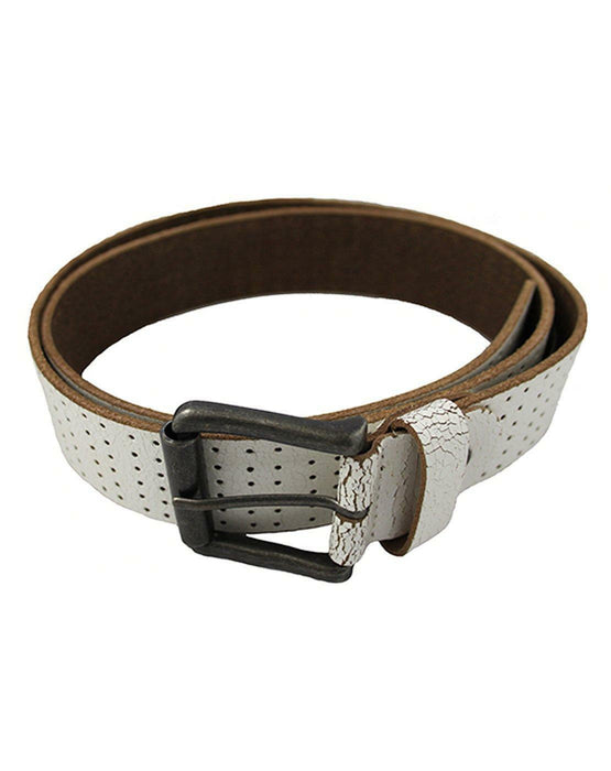 Mustard Wallets Mens White Belt