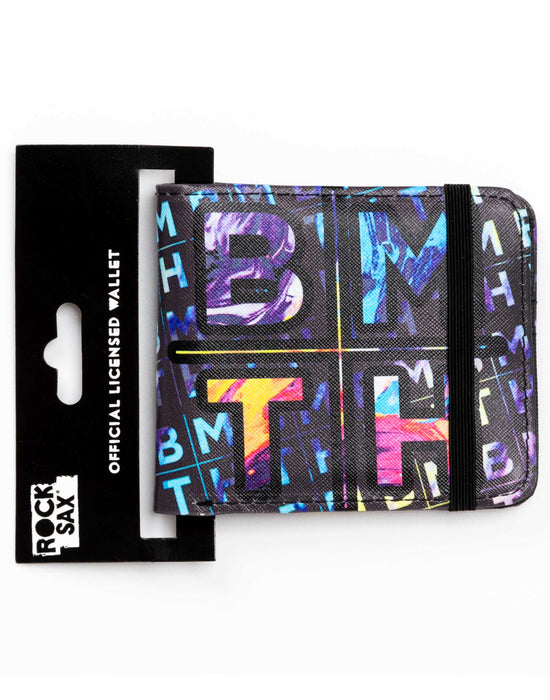 Bring Me The Horizon Mens Black Strap Wallet