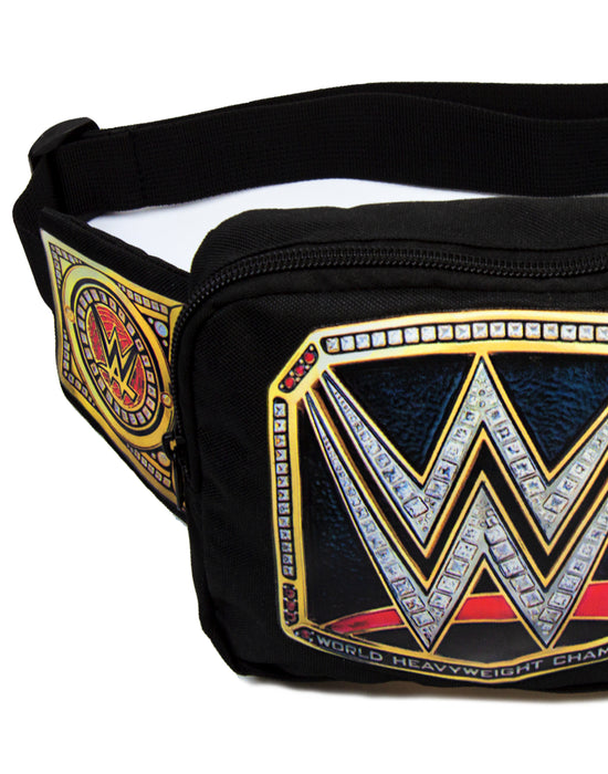 WWE Character Front Mens Black Bum Bag