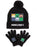 Minecraft Characters Boys Black Beanie Hat