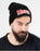 Misfits Band Logo Mens Black Beanie Hat