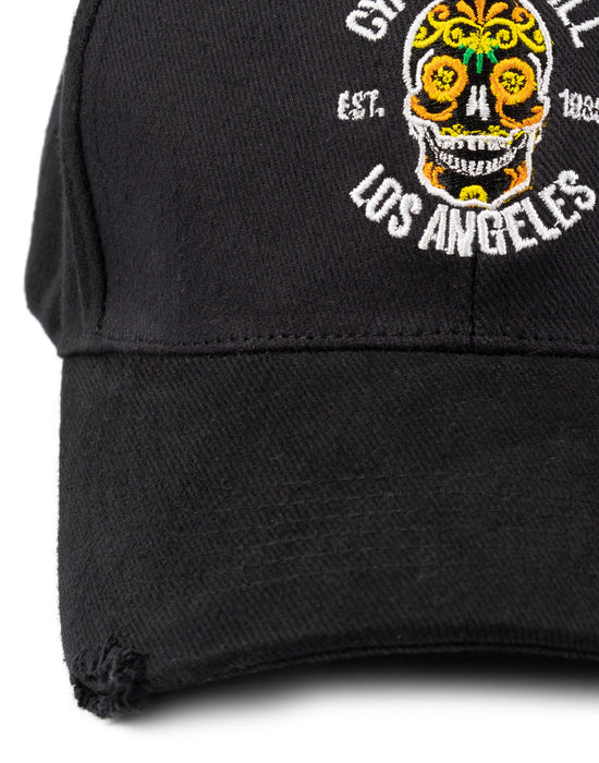 Cypress Hill Band Logo Unisex Black Adjustable Curved Peak Cap