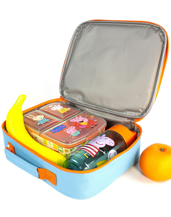 Peppa Pig Girls Blue Lunch box
