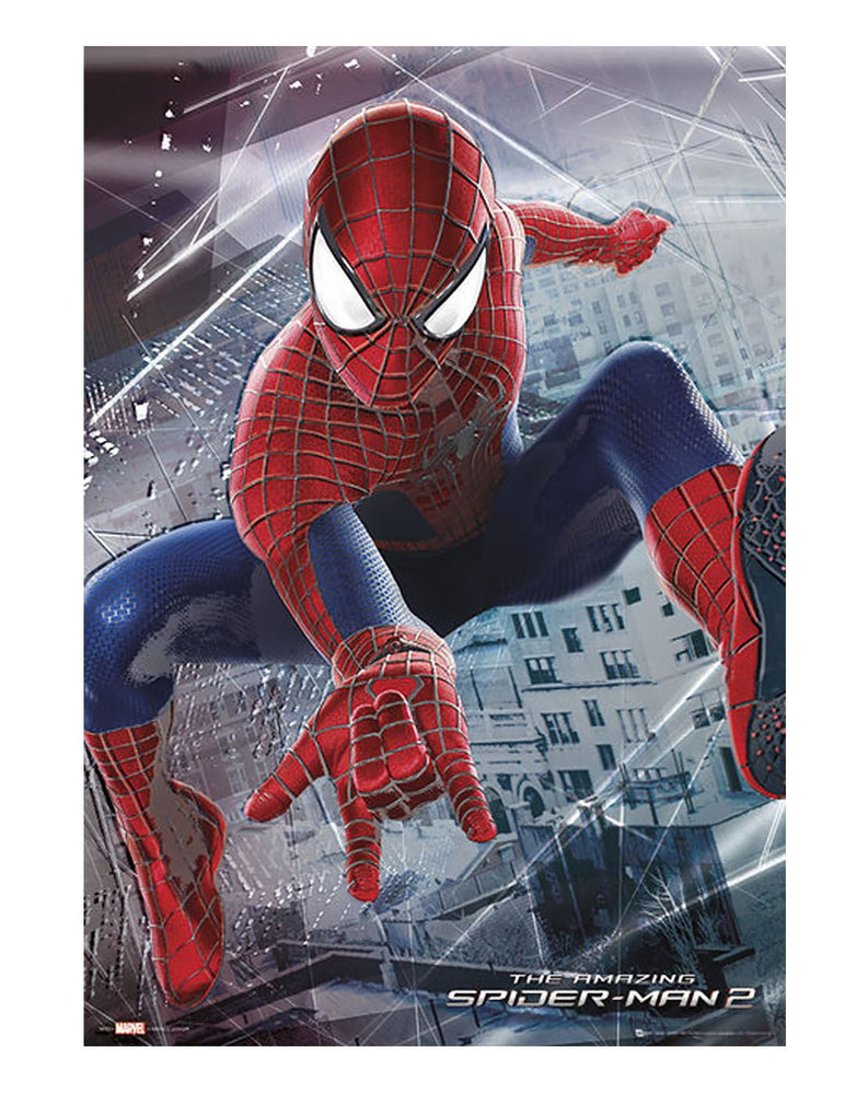 Marvel Spider-Man Unisex Grey Poster