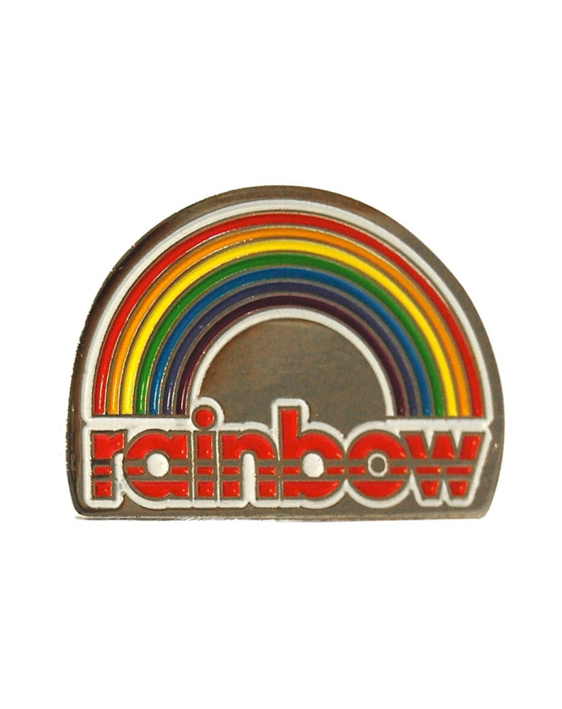 Rainbow Unisex Silver Badge