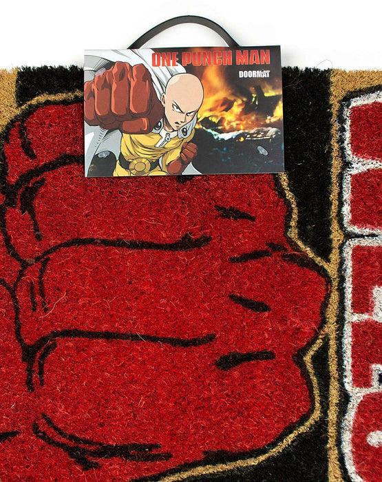 One Punch Man Unisex Red Coir Door Mat