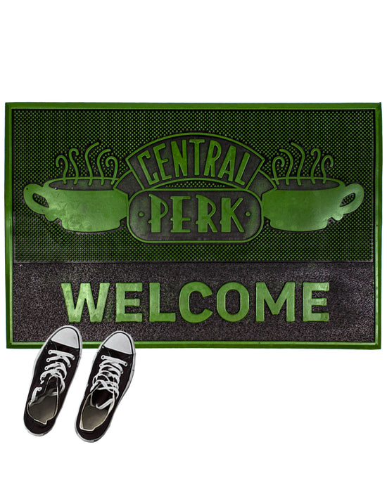 Friends Central Perk Logo Unisex Green Rubber Door Mat