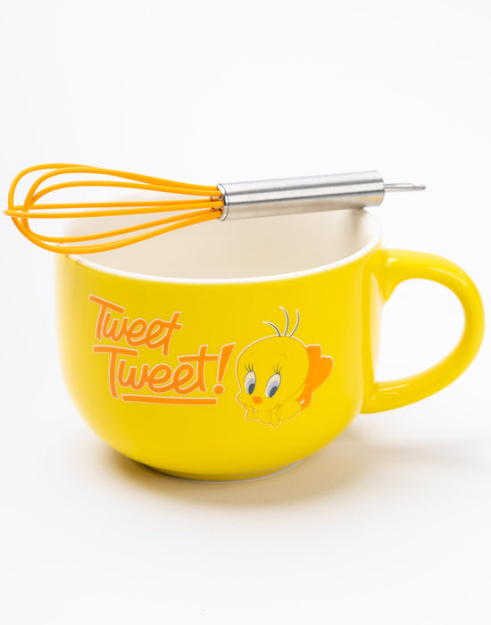 Looney Tunes Tweety Pie Womens Yellow Large Coffee Mug