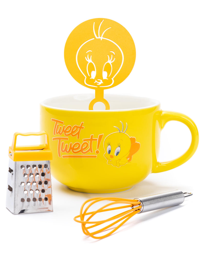 Looney Tunes Tweety Pie Womens Yellow Large Coffee Mug