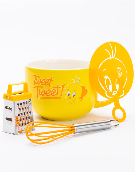 Looney Tunes Tweety Pie Womens Yellow Large Coffee Mug