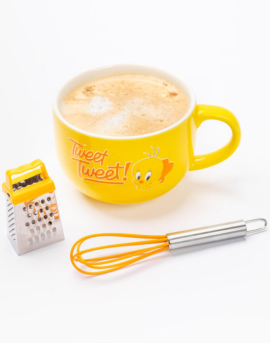Looney Tunes Tweety Pie Womens Yellow Large Coffee Mug