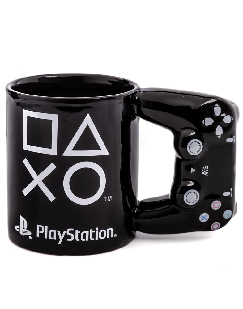 PlayStation Game Controller Unisex Black 3D Handle Mug