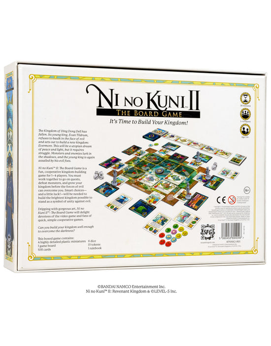 Ni No Kuni Board Game Boys White Board Game