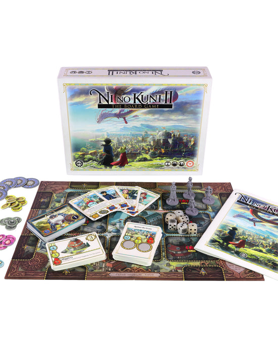 Ni No Kuni Board Game Boys White Board Game