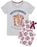 Harry Potter Gryffindor Womens Grey Short Sleeve Long Leg Pyjama Set