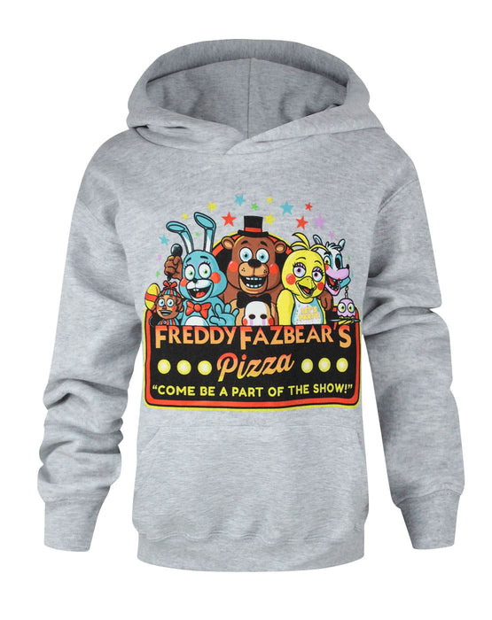 Five Nights At Freddy's Boys Grey Hoodie