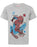 Marvel Spider-Man Boys Grey Short Sleeved T-Shirt